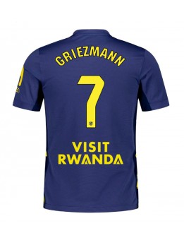 Billige Atletico Madrid Antoine Griezmann #7 Bortedrakt 2025-26 Kortermet